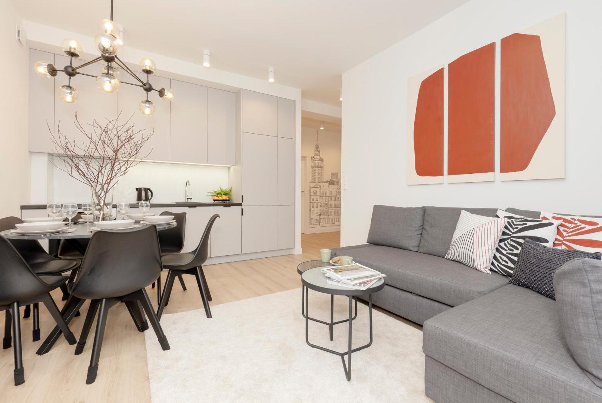 Amazing Spacious Apartments In Warsaw City Center By Noclegi Renters Luaran gambar