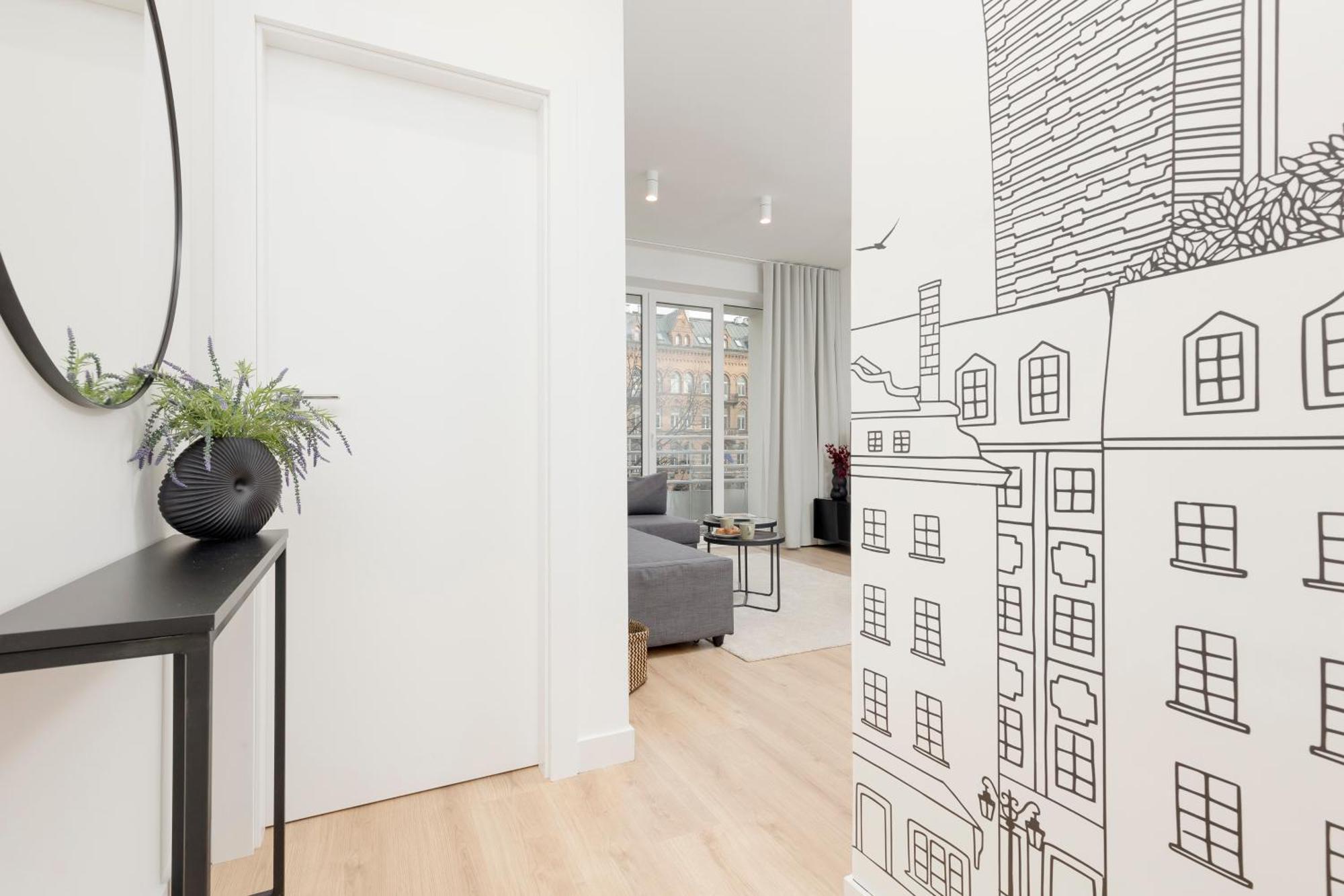 Amazing Spacious Apartments In Warsaw City Center By Noclegi Renters Luaran gambar