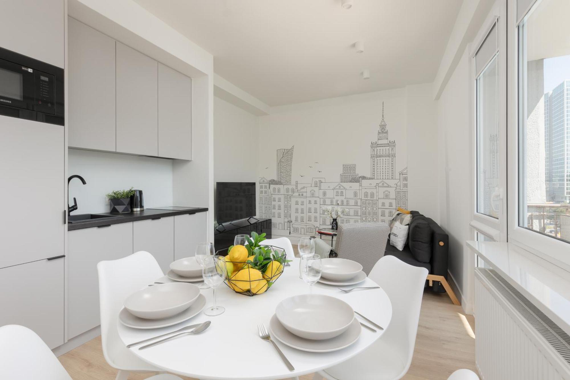 Amazing Spacious Apartments In Warsaw City Center By Noclegi Renters Luaran gambar